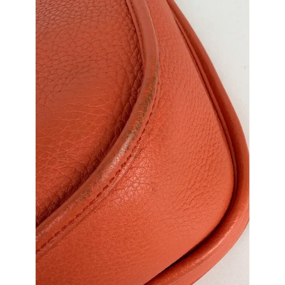 Hermes Evelyne 29 Bag Orange Poppy Taurillon Clemence Leather 2017 - Picture 9 of 16